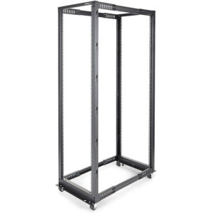 4-Post 42U Mobile Open Frame Server Rack -4POSTRACK42