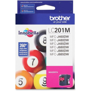 Brother Innobella LC201 Original Standard Yield Inkjet Ink Cartridge -LC201MS