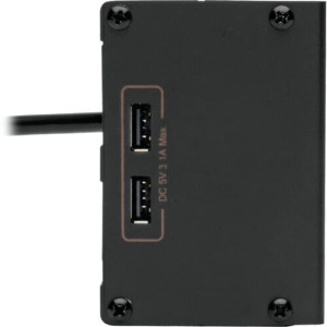 Tripp Lite Isobar Surge Protector Power Strip 6 Outlet 2 USB Charging Ports 10ft Cord -IBAR6ULTRAUSBB
