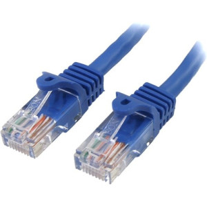 7 ft Blue Snagless Cat5e UTP Patch Cable -RJ45PATCH7