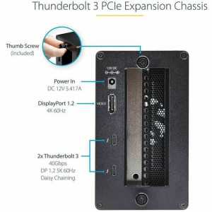 Thunderbolt 3 PCIe Expansion Chassis -TB31PCIEX16