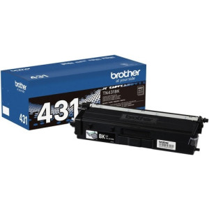 Brother TN431BK Original Standard Yield Laser Toner Cartridge -TN431BK