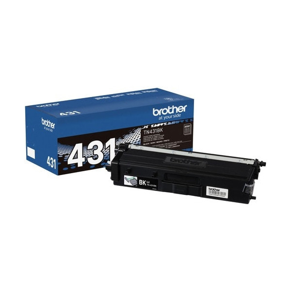 Brother TN431BK Original Standard Yield Laser Toner Cartridge