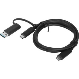 Lenovo Hybrid USB-C With USB-A Cable -4X90U90618