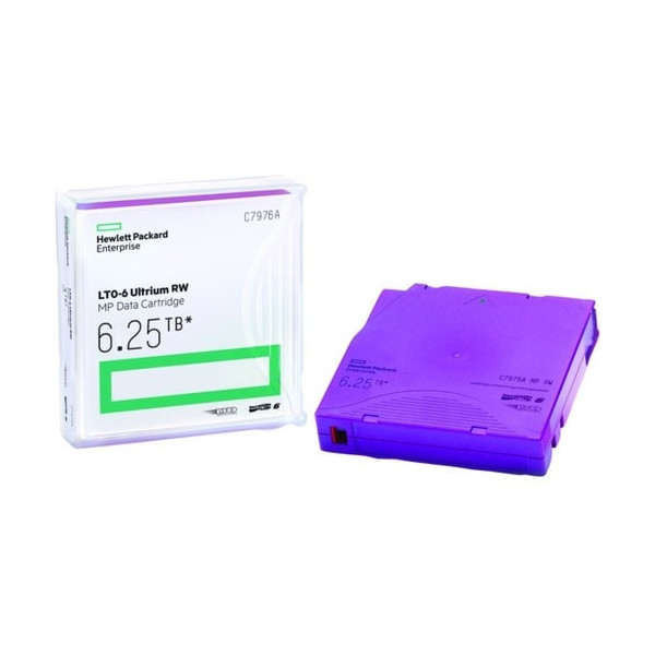 HPE LTO-6 6.25TB Ultrium RW Cartridge