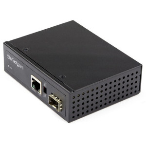 PoE+ Industrial Fiber to Ethernet Media Converter 60W -IMC1GSFP60W