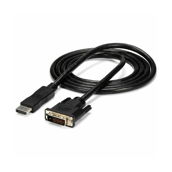 6ft (1.8m) DisplayPort to DVI Cable