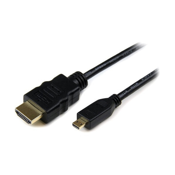 3ft Micro HDMI to HDMI Cable with Ethernet