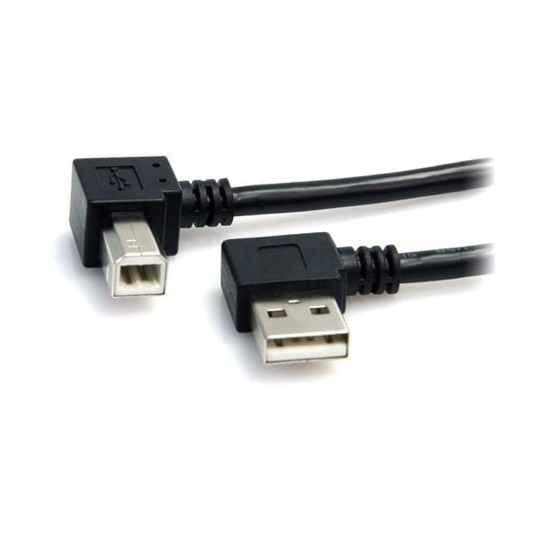 3 ft A Right Angle to B Right Angle USB Cable