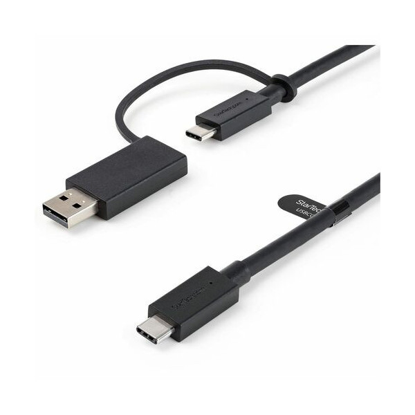 3ft/1m USB-C Cable with USB-A Adapter Dongle
