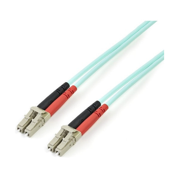 3m (10ft) LC/UPC to LC/UPC OM3 Multimode Fiber Optic Cable