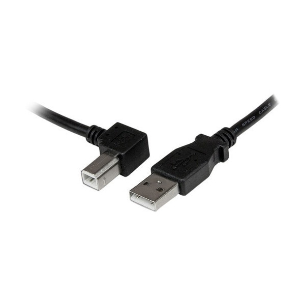 3m USB 2.0 A to Left Angle B Cable