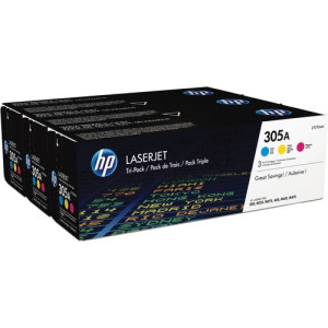 HP 305A CYM (CF370AM) Original Laser Toner Cartridge -CF370AM