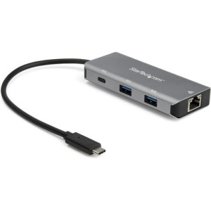 3 Port USB C Hub with Gigabit Ethernet -HB31C2A1CGB