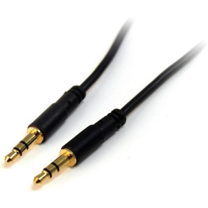 6 ft Slim 3.5mm Stereo Audio Cable -MU6MMS