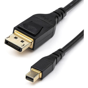 6ft 2m VESA Certified Mini DisplayPort to DisplayPort 1.4 Cable -DP14MDPMM2MB