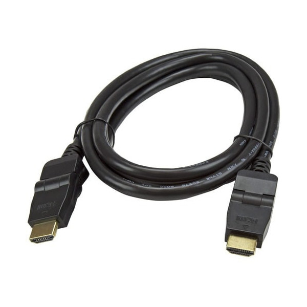 6ft Swivel HDMI Cable, 4K 30Hz High Speed Rotating UHD HDMI