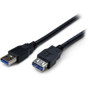 6 ft Black SuperSpeed USB 3.0 (5Gbps) Extension Cable -USB3SEXT6BK