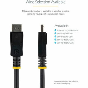 2m (6ft) DisplayPort 1.2 Cable -DISPL2M