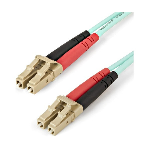 2m (6ft) LC/UPC to LC/UPC OM4 Multimode Fiber Optic Cable