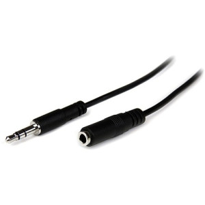 2m Slim 3.5mm Stereo Extension Audio Cable -MU2MMFS