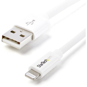 2m (6ft) Long White AppleÂ® 8-pin Lightning Connector to USB Cable for iPhone -USBLT2MW