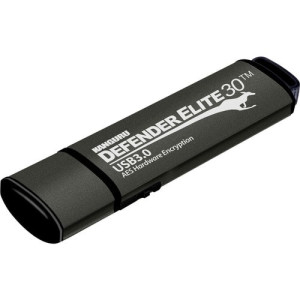 Kanguru Defender Elite30™ Hardware Encrypted Secure Flash Drive -KDFE30-32G