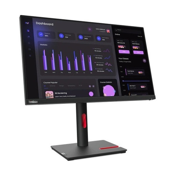 Lenovo ThinkVision T24i-30 24" Class Full HD LCD Monitor