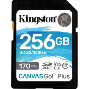 Kingston Canvas Go! Plus SDG3 256 GB - SDG3/256GB