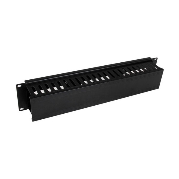 2U Horizontal Finger Duct Rack Cable