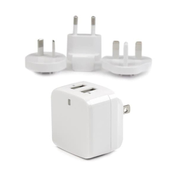 2PORT USB TRAVEL WALL CHARGER