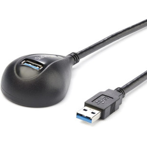 5 ft Black Desktop SuperSpeed USB 3.0 (5Gbps) Extension Cable -USB3SEXT5DKB