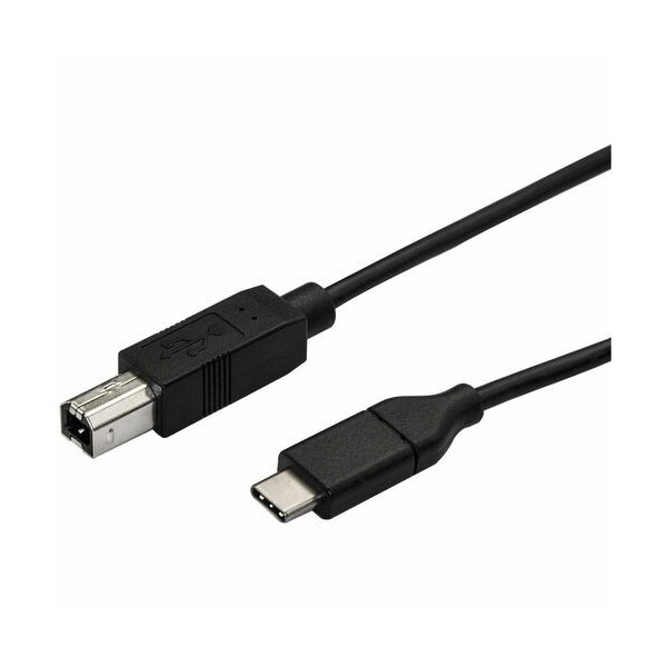 0.5m USB C to USB B Printer Cable