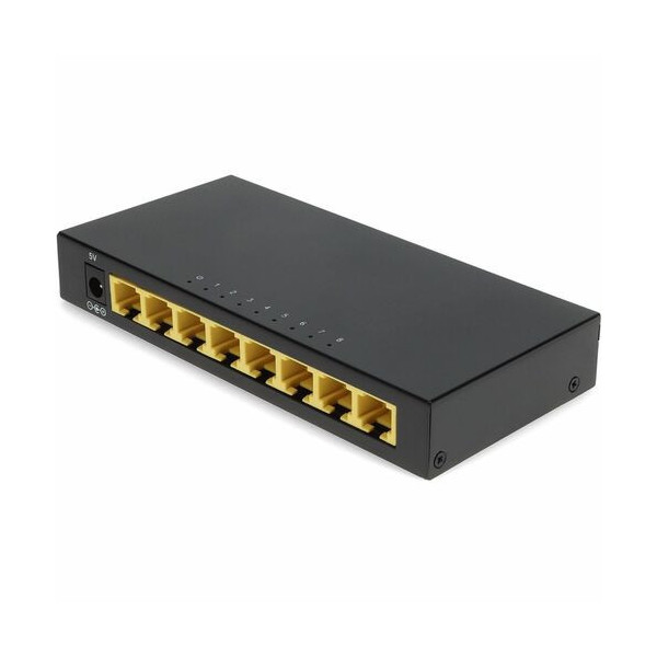 8x 10/100/1000Base-TX (RJ-45) 0 to 40C Ethernet Switch