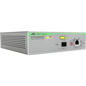 Allied Telesis PoE+ to SFP Switching Media Converter -AT-PC2000/SP-960