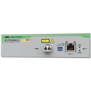 Allied Telesis PoE+ to Fiber Switching Media Converter -AT-PC2000/LC-960