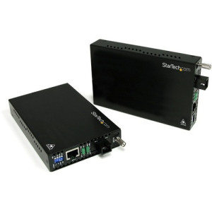 10/100 Mbps Ethernet Single Mode WDM Fiber Media Converter Kit -ET90110WDM2