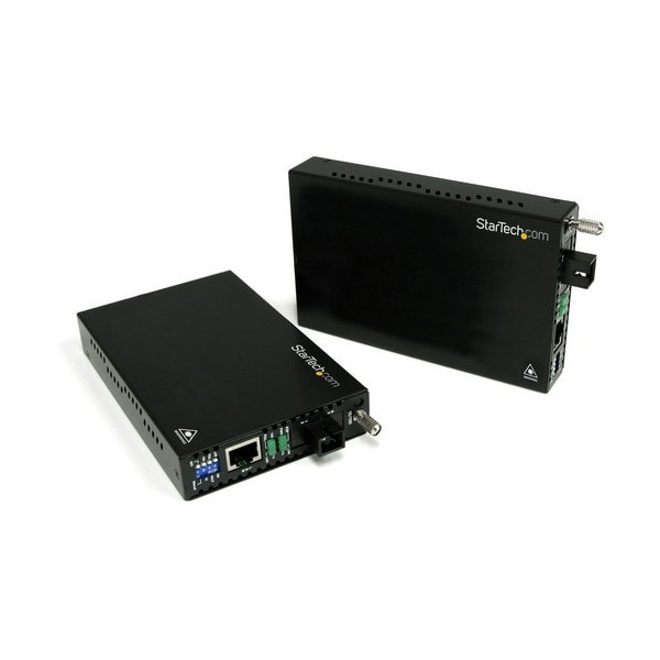 10/100 Mbps Ethernet Single Mode WDM Fiber Media Converter Kit
