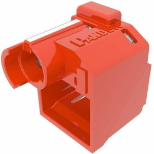 Red - Recessed-Mountable for Security, Patch Cord -PSL-DCPLRE