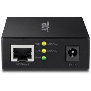 TRENDnet 1000BASE-T to SFP Fiber Media Converter -TFC-GSFP