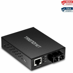 TRENDnet 1000Base-T to 1000Base-SX Multi-Mode SC Fiber Converter -TFC-GMSC