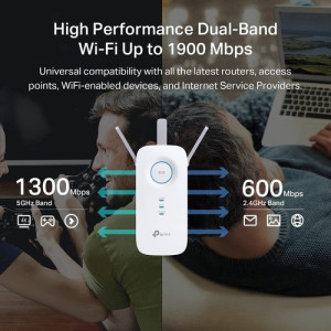 Tp Link TP-Link RE550 IEEE 802.11ac 1.86 Gbit/s Wireless Range Extender - RE550