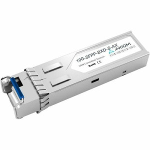 Axiom 10GBASE-BX10-D SFP+ Transceiver for Brocade -10G-SFPP-BXD-S-AX