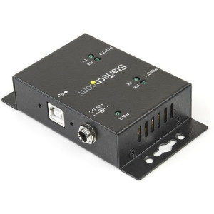 StarTech.com USB to Serial Adapter - 2 Port - Wall Mount - ICUSB2322I