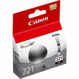 Canon CLI-221 Black Ink Cartridge - Inkjet - Black - 2946B001