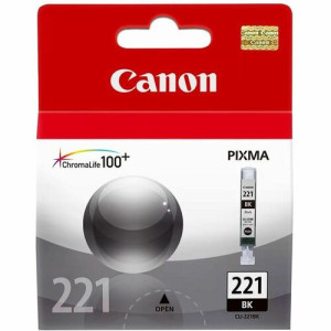 Canon CLI-221 Black Ink Cartridge - Inkjet - Black - 2946B001