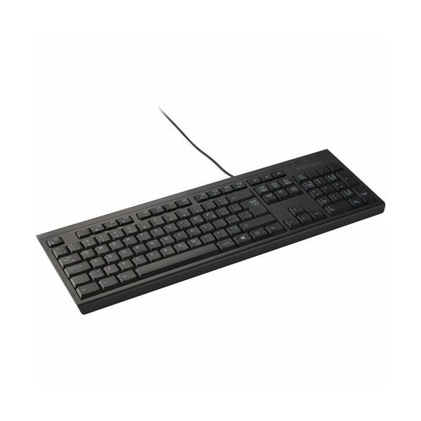 Kensington Wired Bilingual Keyboard - Cable Connectivity