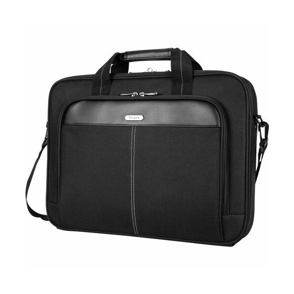 Targus Classic TCT027CA Carrying Case (Briefcase) for 15.6" to 16" Notebook - Black - Shock Absorbing