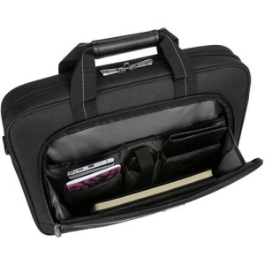 Targus Classic TCT027CA Carrying Case (Briefcase) for 15.6" to 16" Notebook - Black - Shock Absorbing