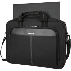 Targus Classic TCT027CA Carrying Case (Briefcase) for 15.6" to 16" Notebook - Black - Shock Absorbing